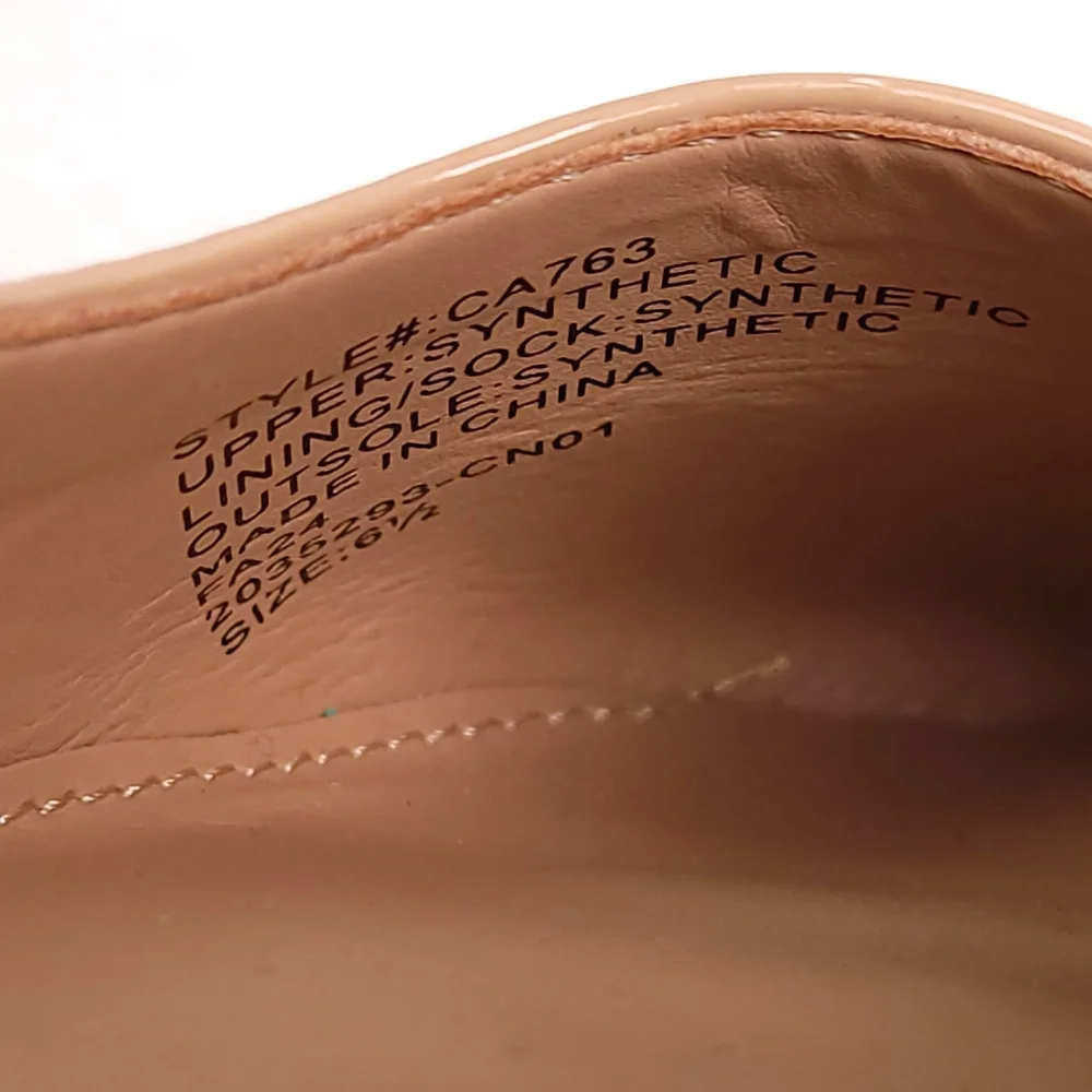J. Crew Factory Mary Jane Mules 6 1/2 CA763